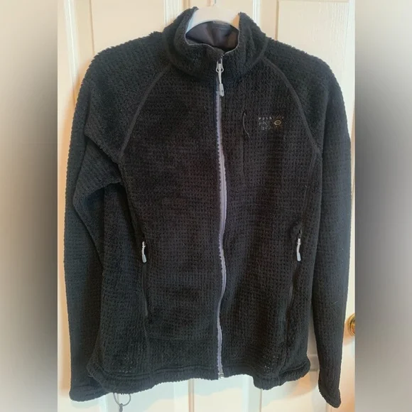 Mountain Hardware full zip fleece. Size L. EUC, black. Women’s. - Picture 3 of 5